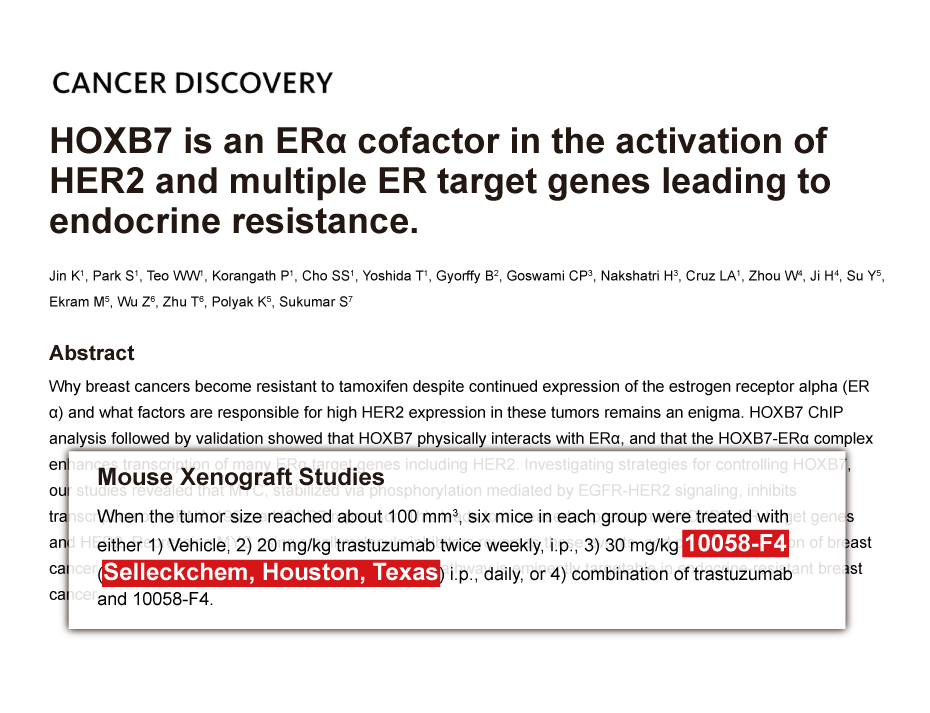 Trametinib was purchased from Selleck Chemicals