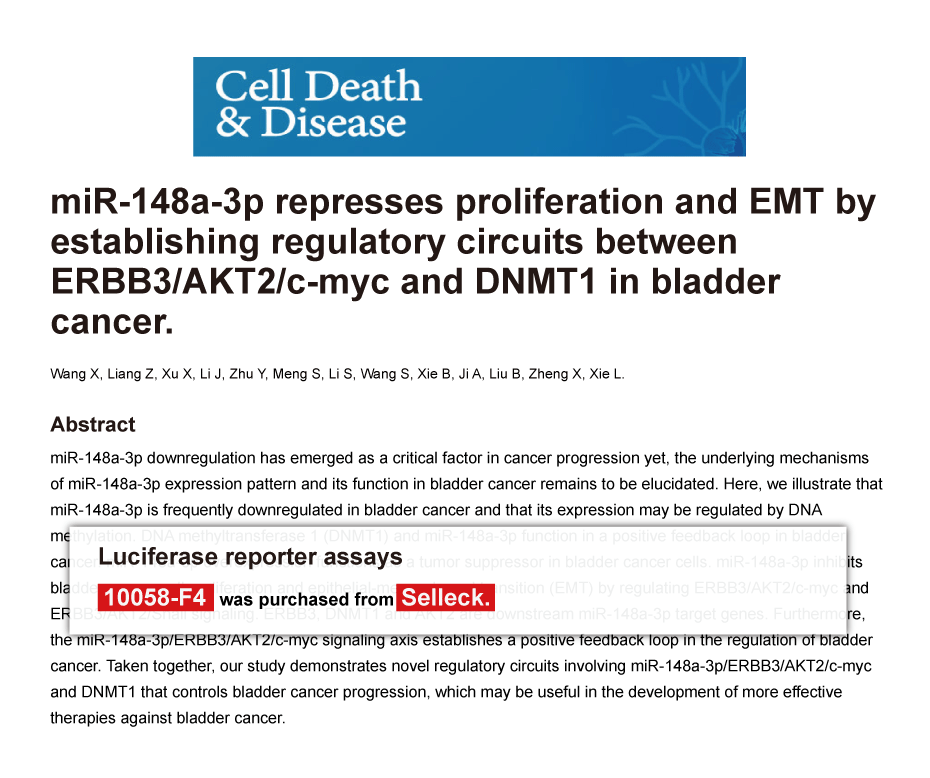 Trametinib was purchased from Selleck Chemicals