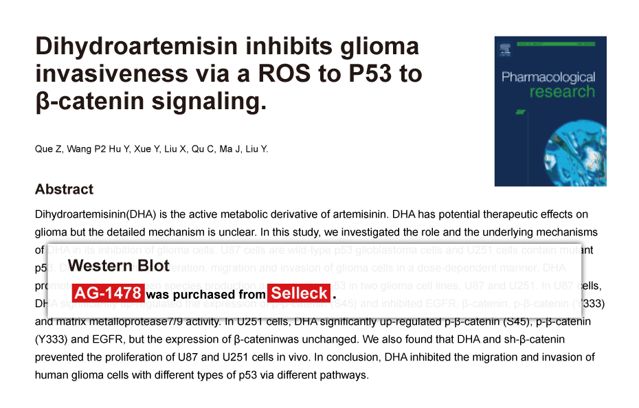 Trametinib was purchased from Selleck Chemicals