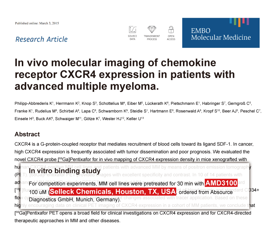 Trametinib was purchased from Selleck Chemicals