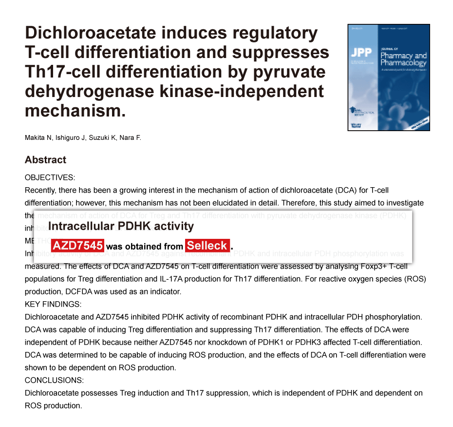 Trametinib was purchased from Selleck Chemicals