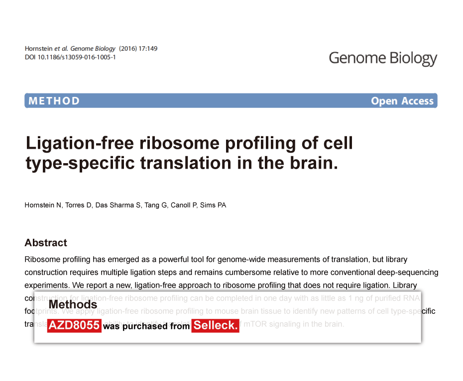 Trametinib was purchased from Selleck Chemicals