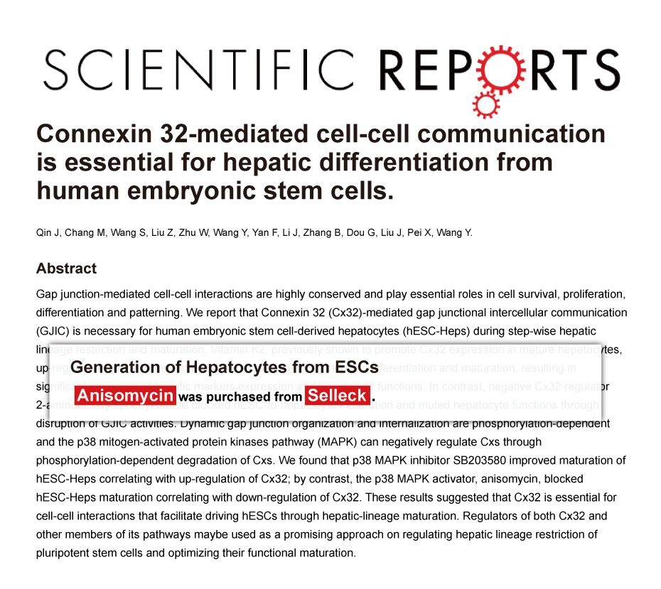 Trametinib was purchased from Selleck Chemicals