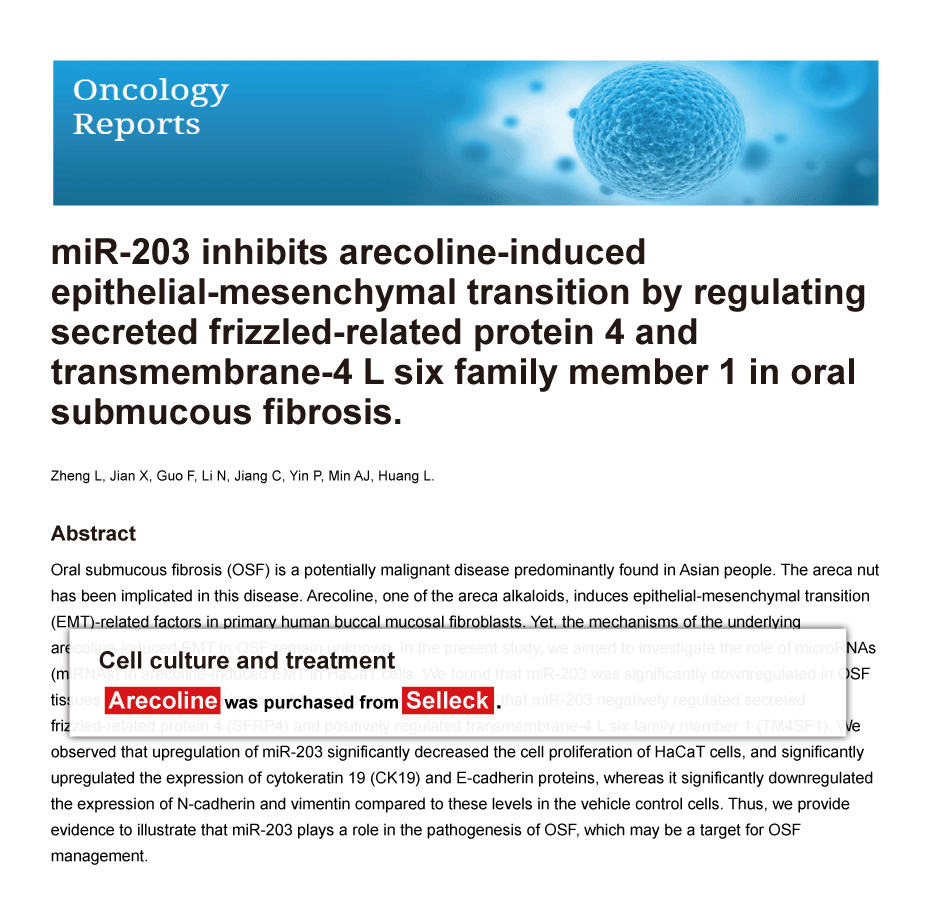 Trametinib was purchased from Selleck Chemicals