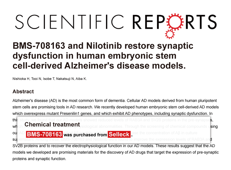 Trametinib was purchased from Selleck Chemicals