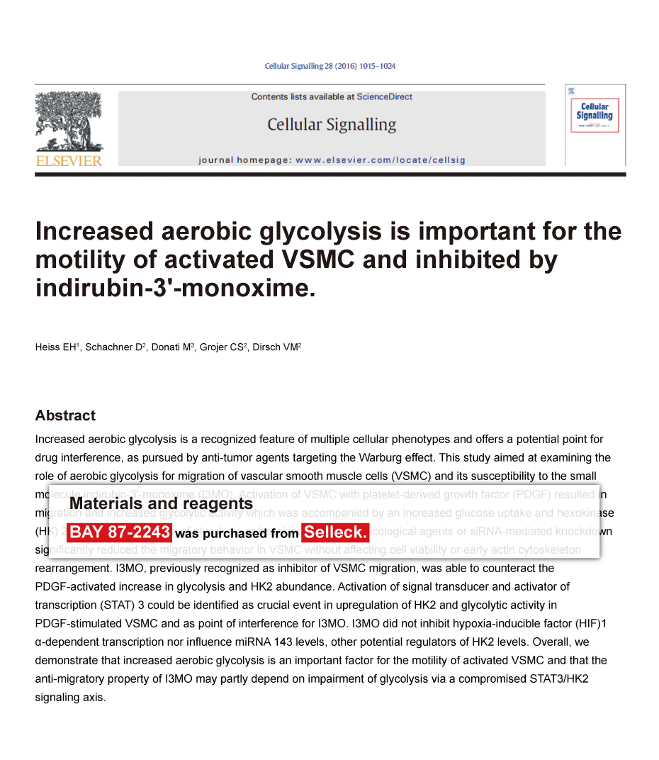 Trametinib was purchased from Selleck Chemicals