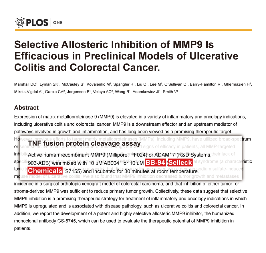 Trametinib was purchased from Selleck Chemicals
