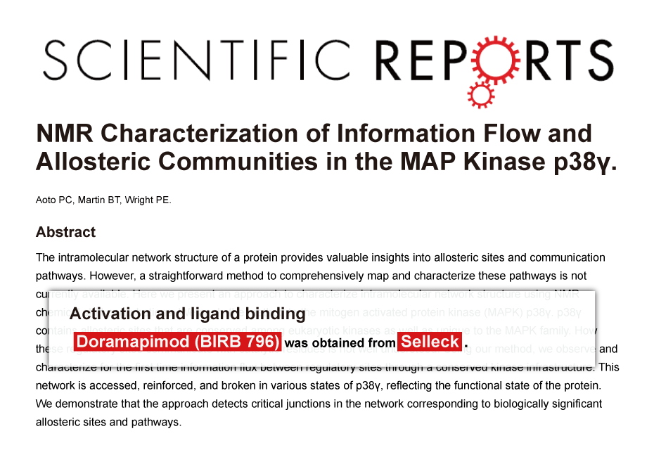 Trametinib was purchased from Selleck Chemicals