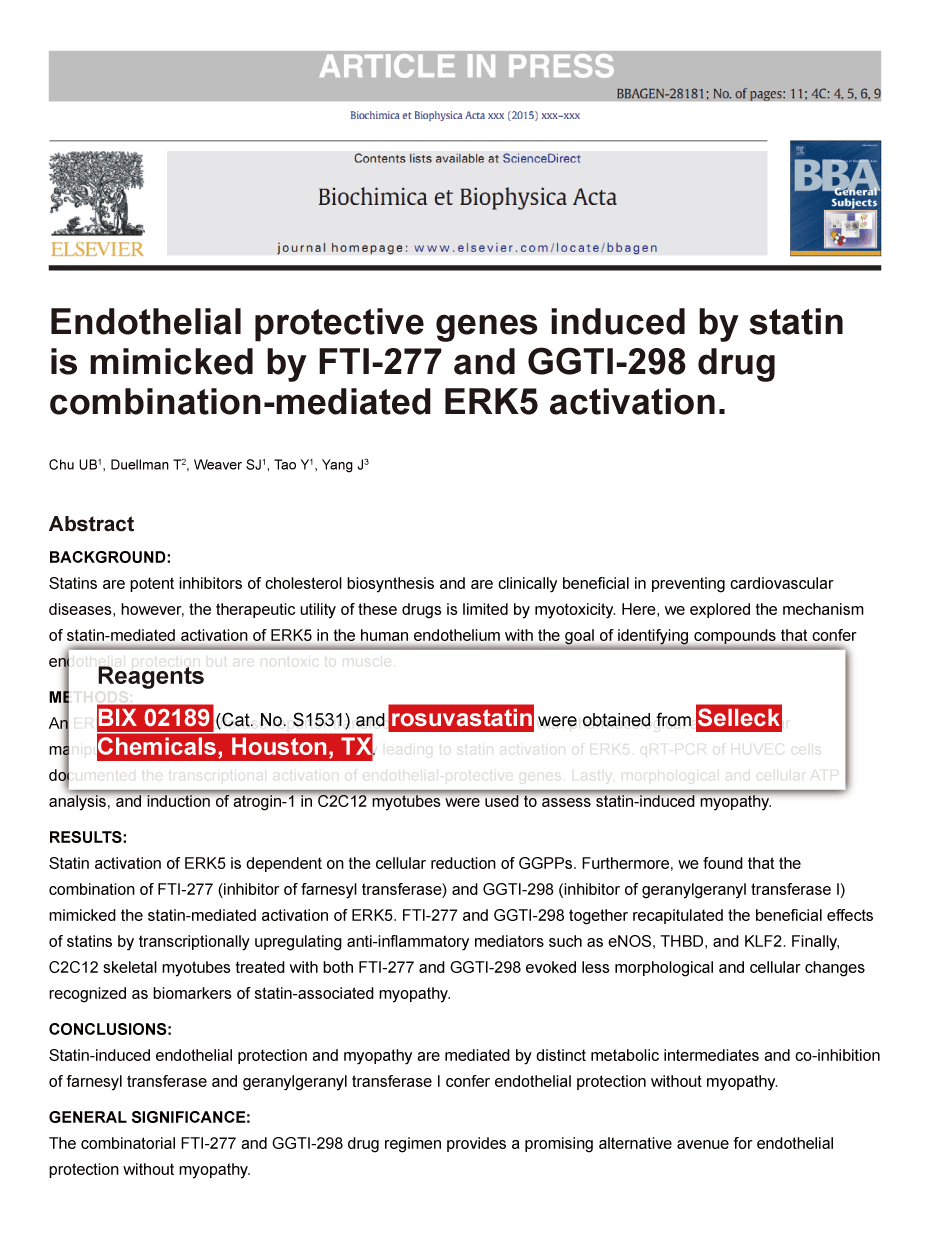 Trametinib was purchased from Selleck Chemicals