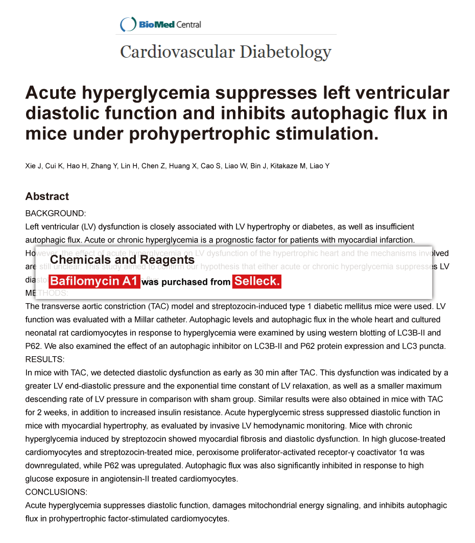 Trametinib was purchased from Selleck Chemicals