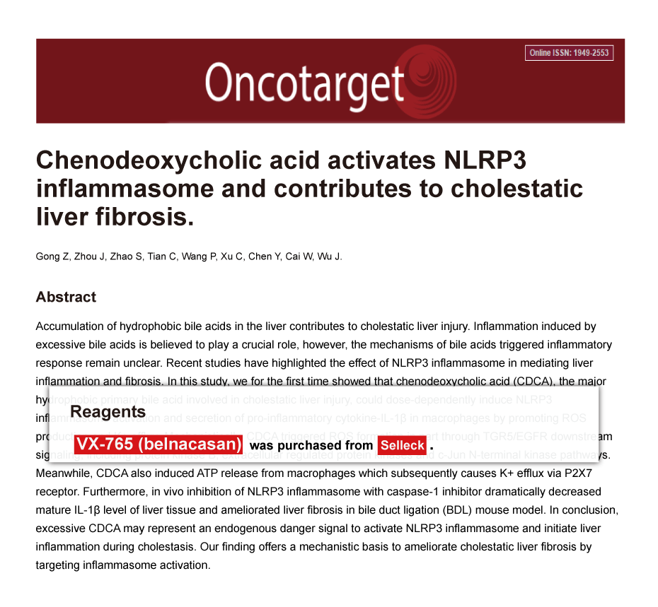 Trametinib was purchased from Selleck Chemicals