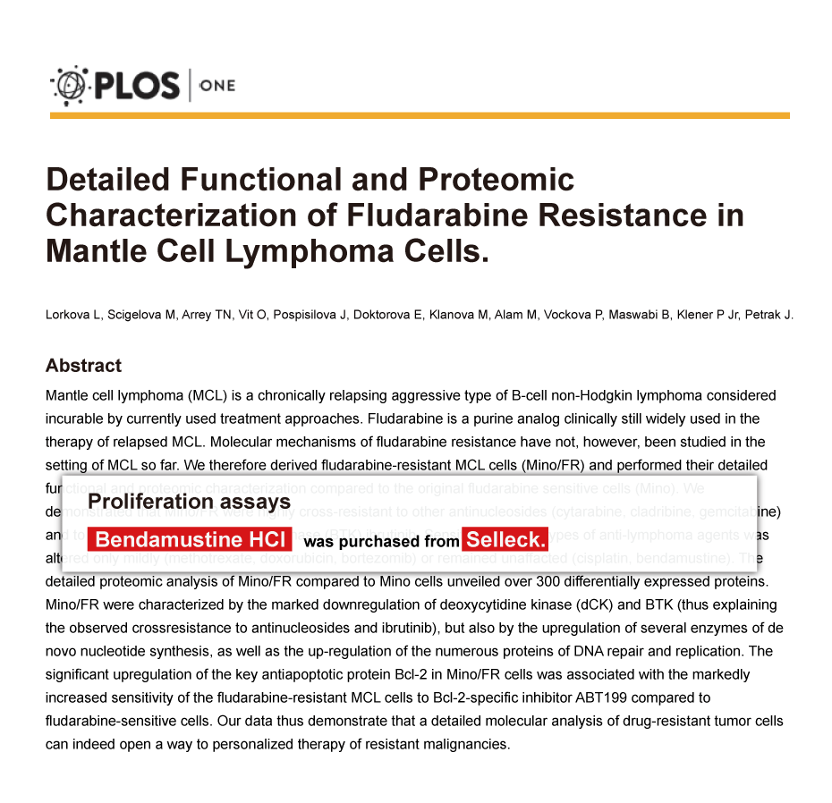 Trametinib was purchased from Selleck Chemicals