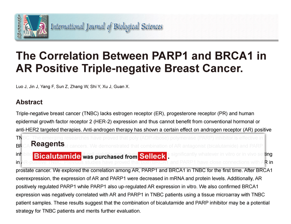 Trametinib was purchased from Selleck Chemicals