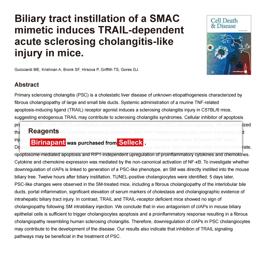 Trametinib was purchased from Selleck Chemicals