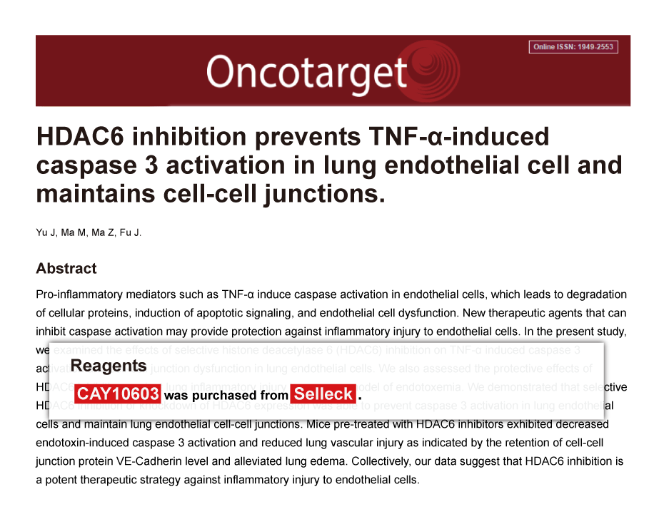 Trametinib was purchased from Selleck Chemicals