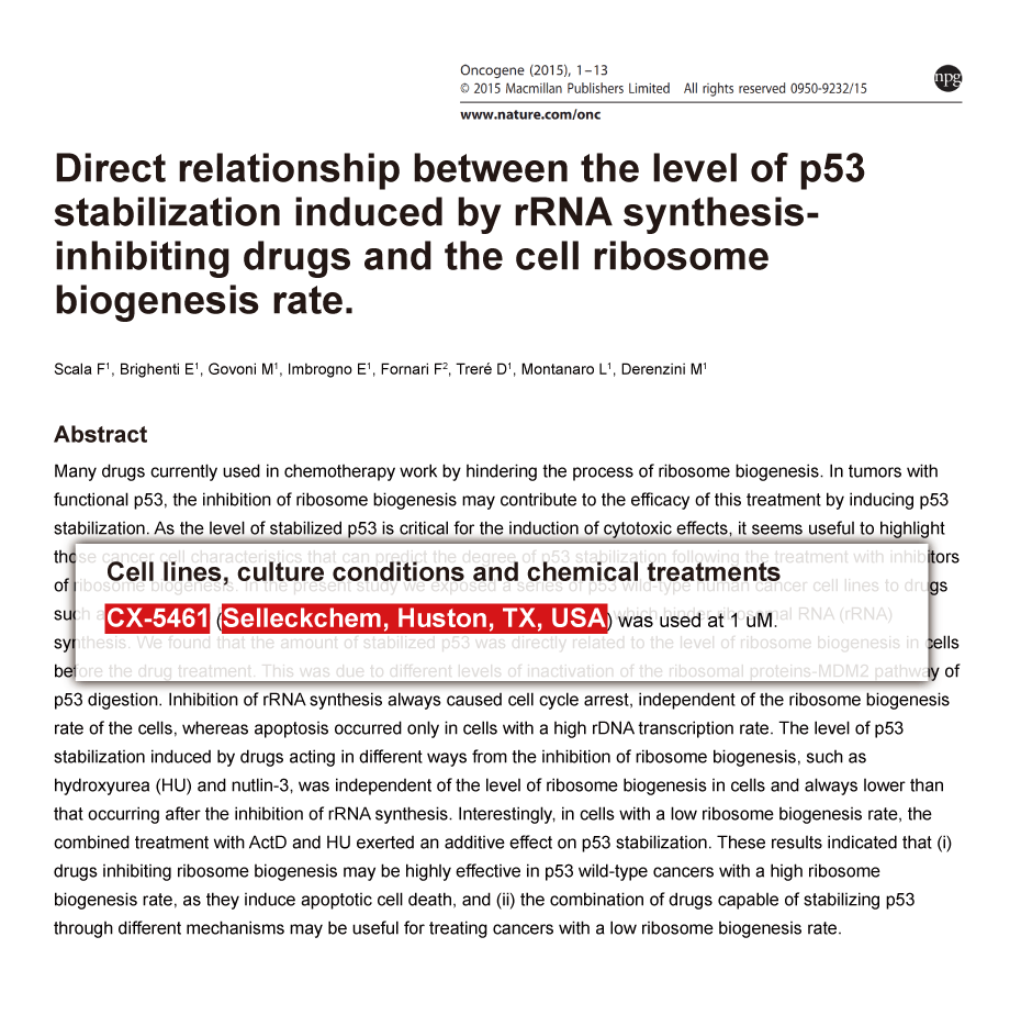 Trametinib was purchased from Selleck Chemicals
