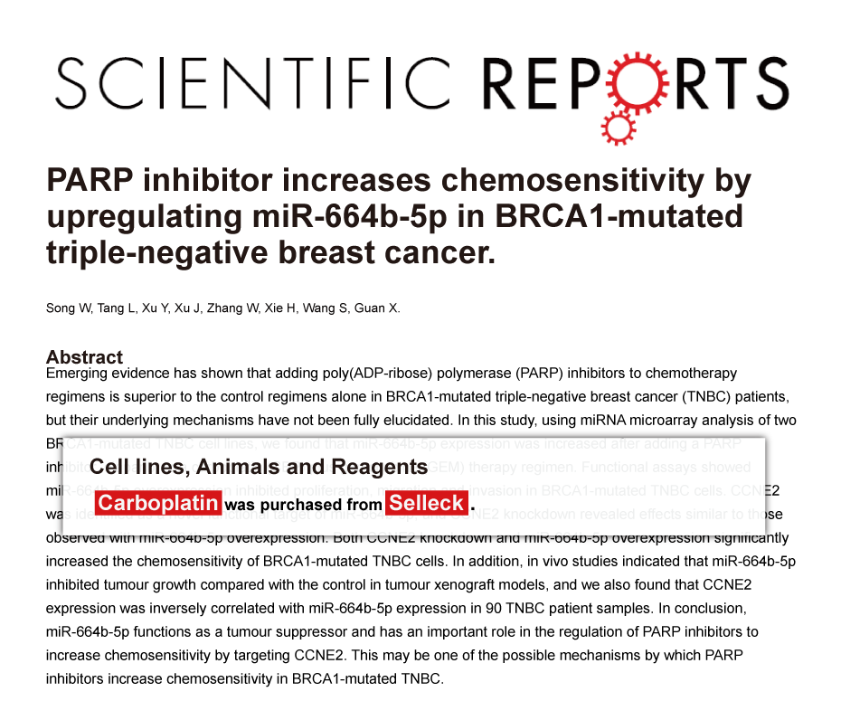 Trametinib was purchased from Selleck Chemicals