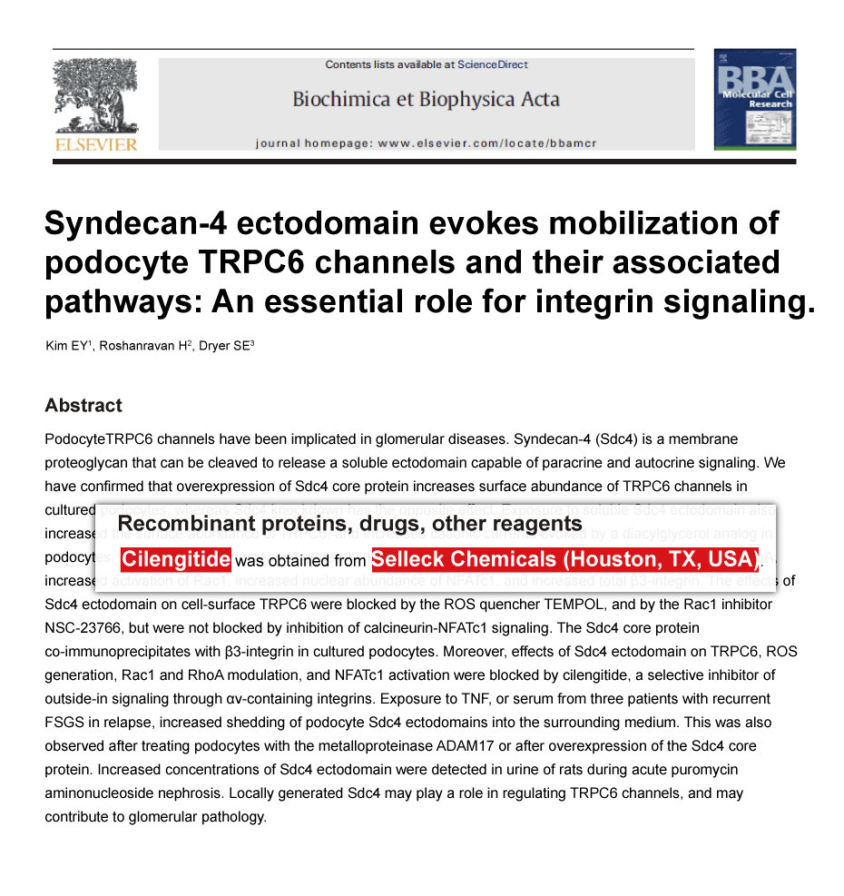 Trametinib was purchased from Selleck Chemicals