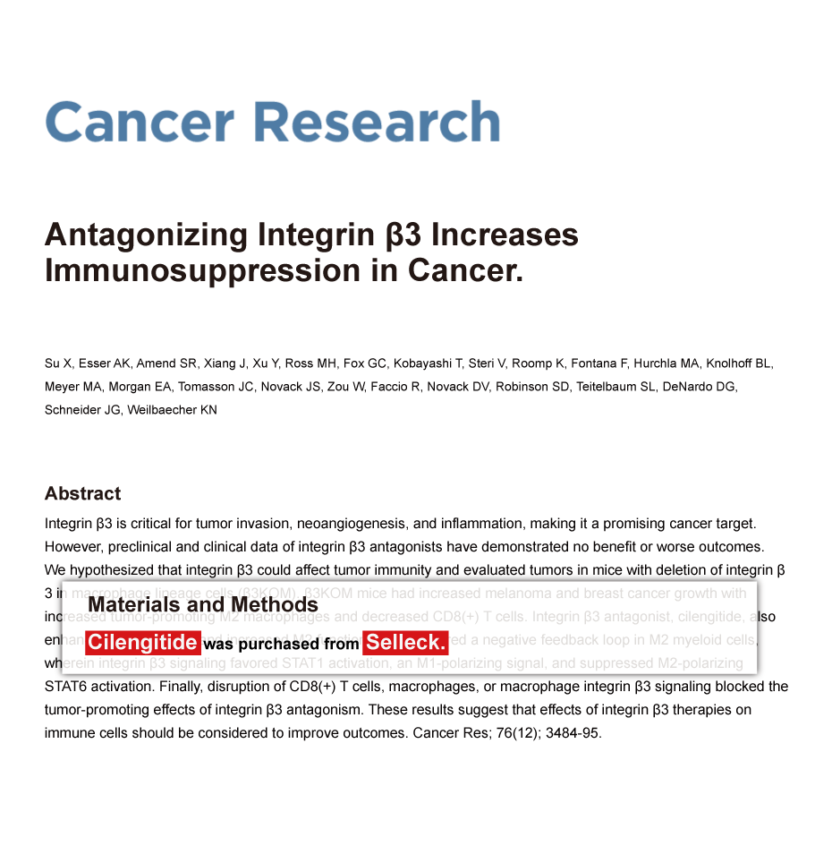 Trametinib was purchased from Selleck Chemicals