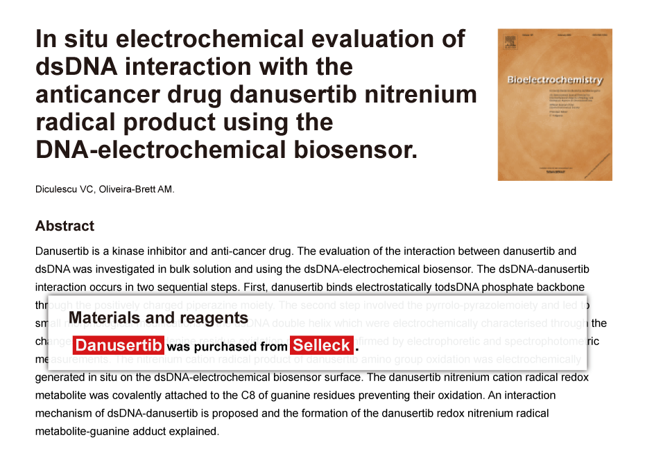 Trametinib was purchased from Selleck Chemicals