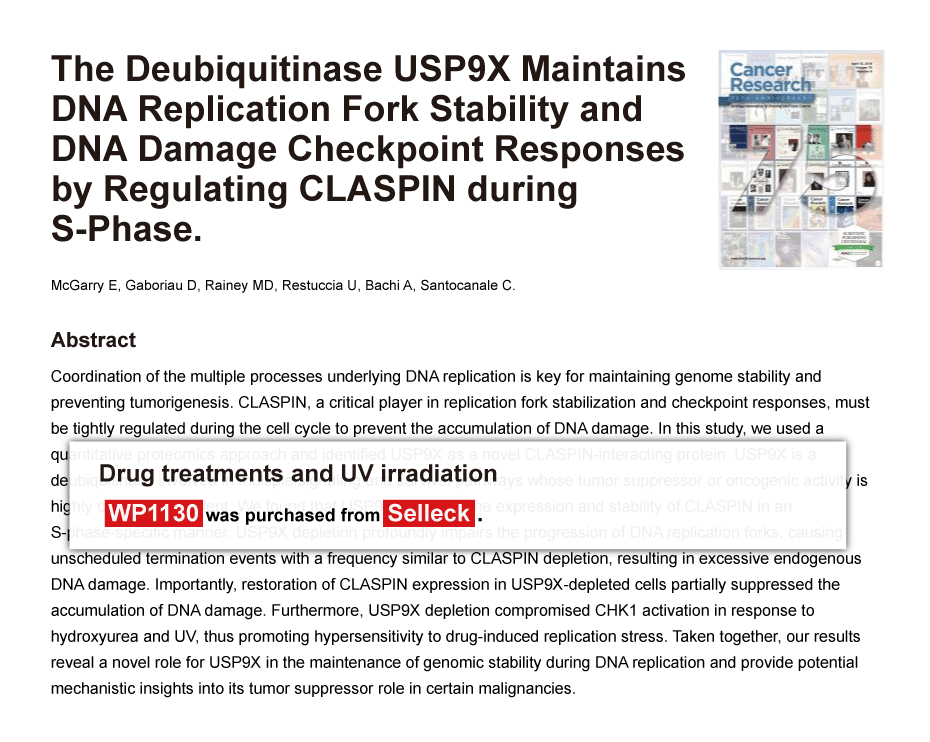 Trametinib was purchased from Selleck Chemicals