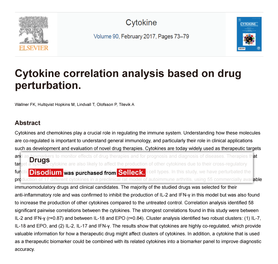 Trametinib was purchased from Selleck Chemicals