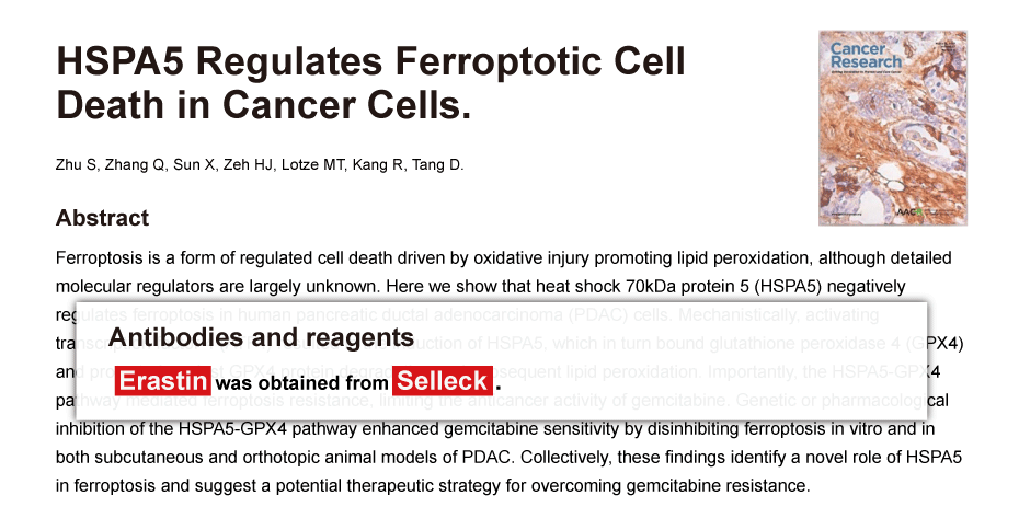 Trametinib was purchased from Selleck Chemicals