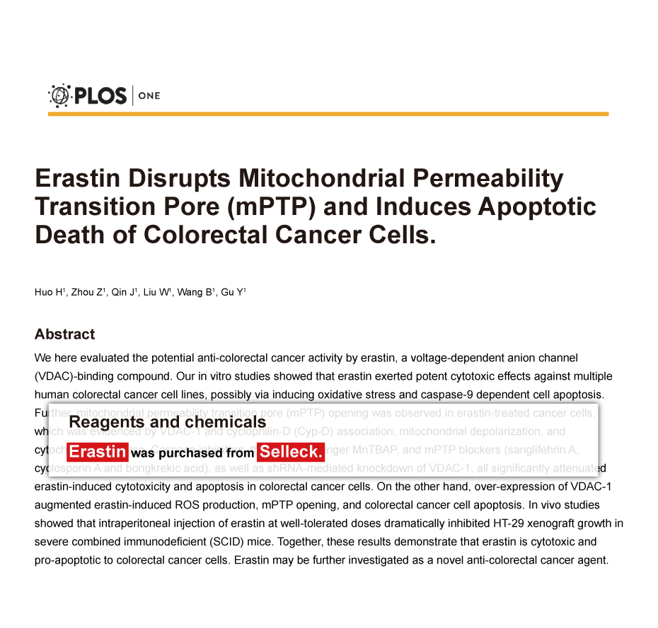 Trametinib was purchased from Selleck Chemicals