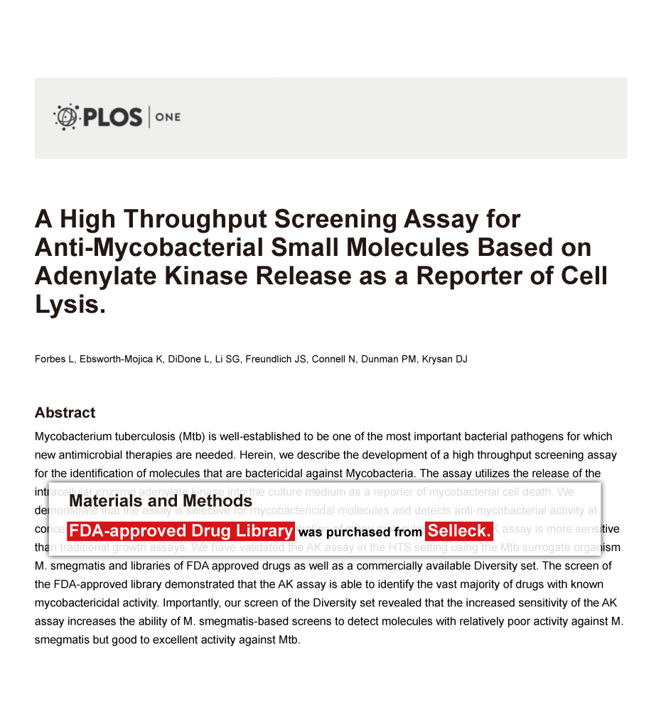 Trametinib was purchased from Selleck Chemicals
