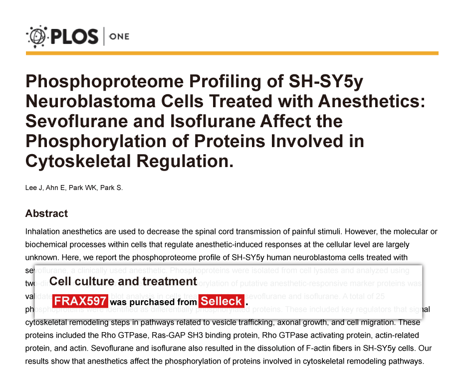 Trametinib was purchased from Selleck Chemicals