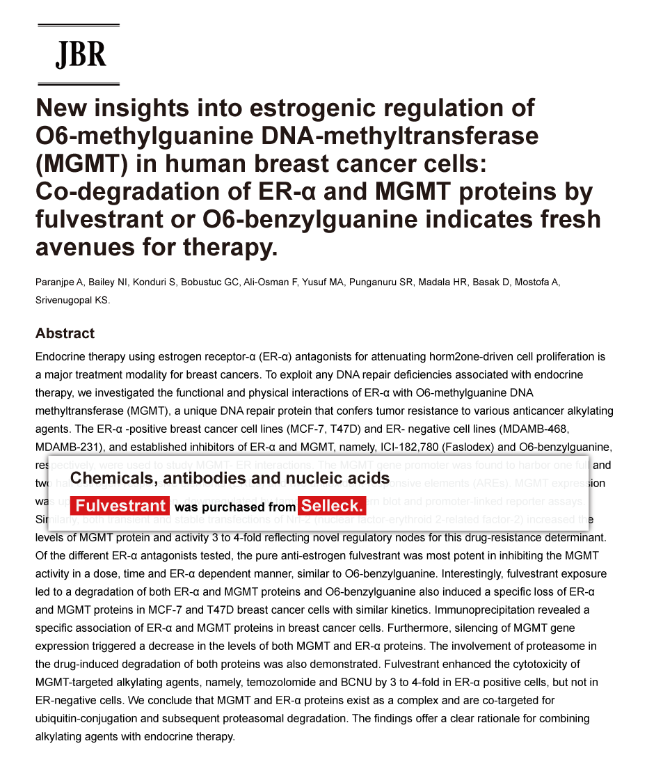 Trametinib was purchased from Selleck Chemicals