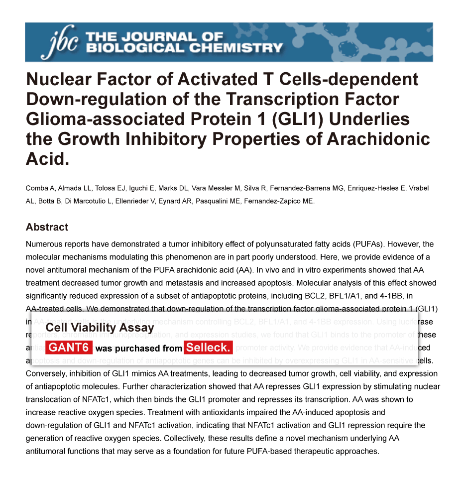 Trametinib was purchased from Selleck Chemicals