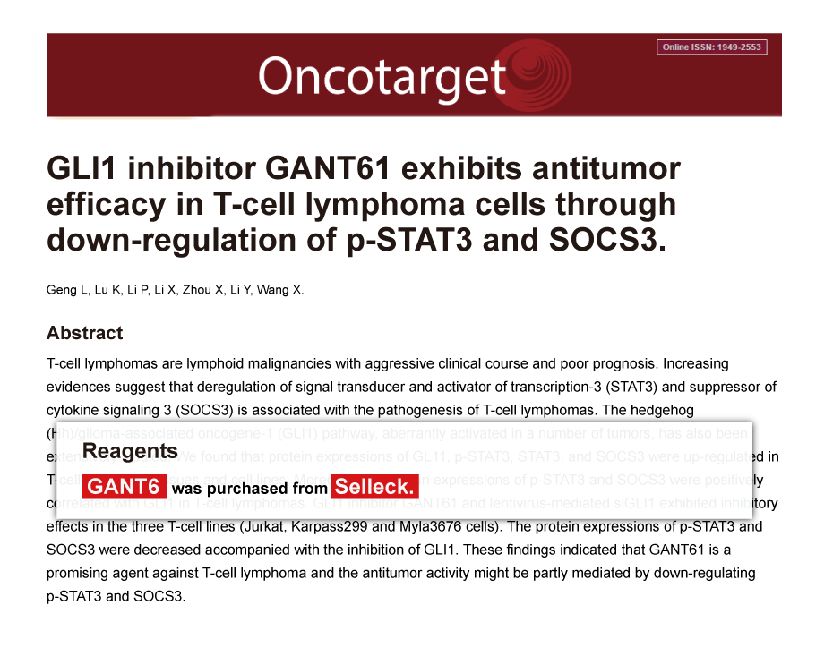 Trametinib was purchased from Selleck Chemicals