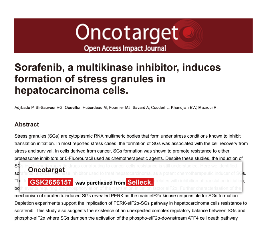 Trametinib was purchased from Selleck Chemicals