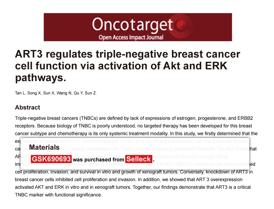 Trametinib was purchased from Selleck Chemicals