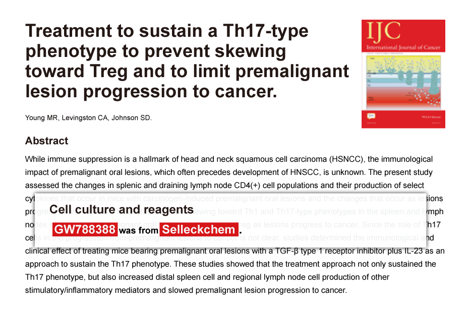 Trametinib was purchased from Selleck Chemicals