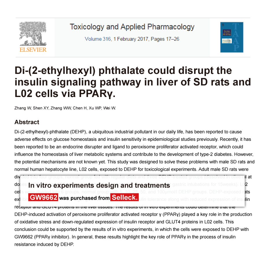 Trametinib was purchased from Selleck Chemicals