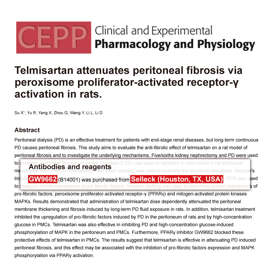 Trametinib was purchased from Selleck Chemicals