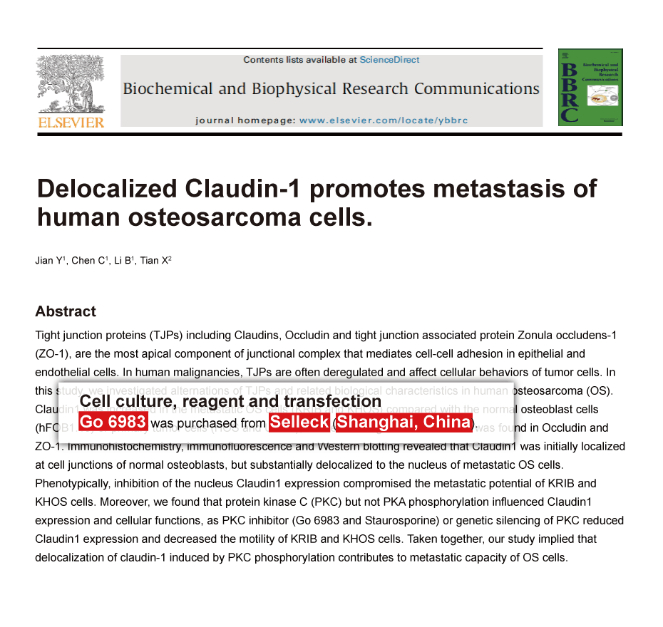 Trametinib was purchased from Selleck Chemicals