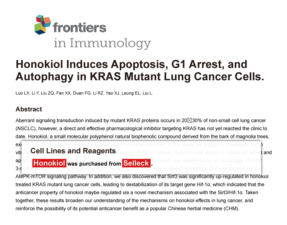 Trametinib was purchased from Selleck Chemicals