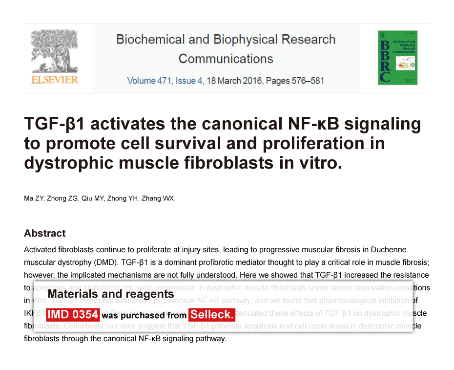 Trametinib was purchased from Selleck Chemicals