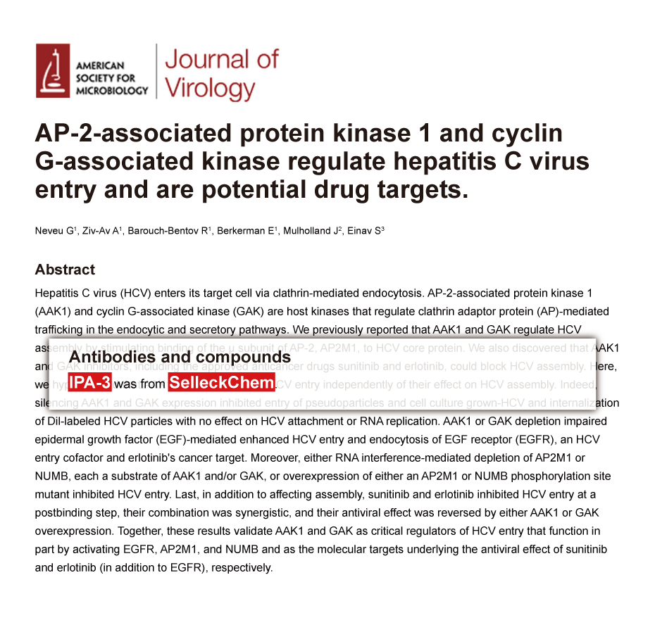 Trametinib was purchased from Selleck Chemicals