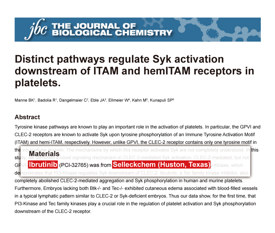 Trametinib was purchased from Selleck Chemicals