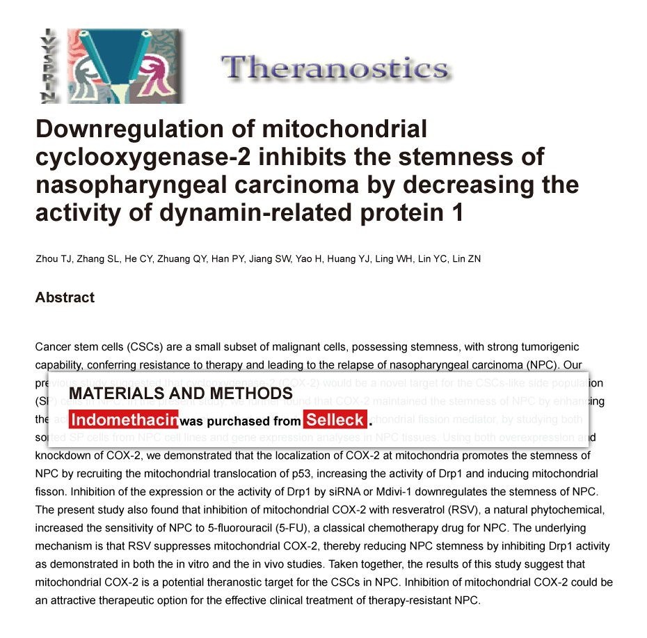 Trametinib was purchased from Selleck Chemicals