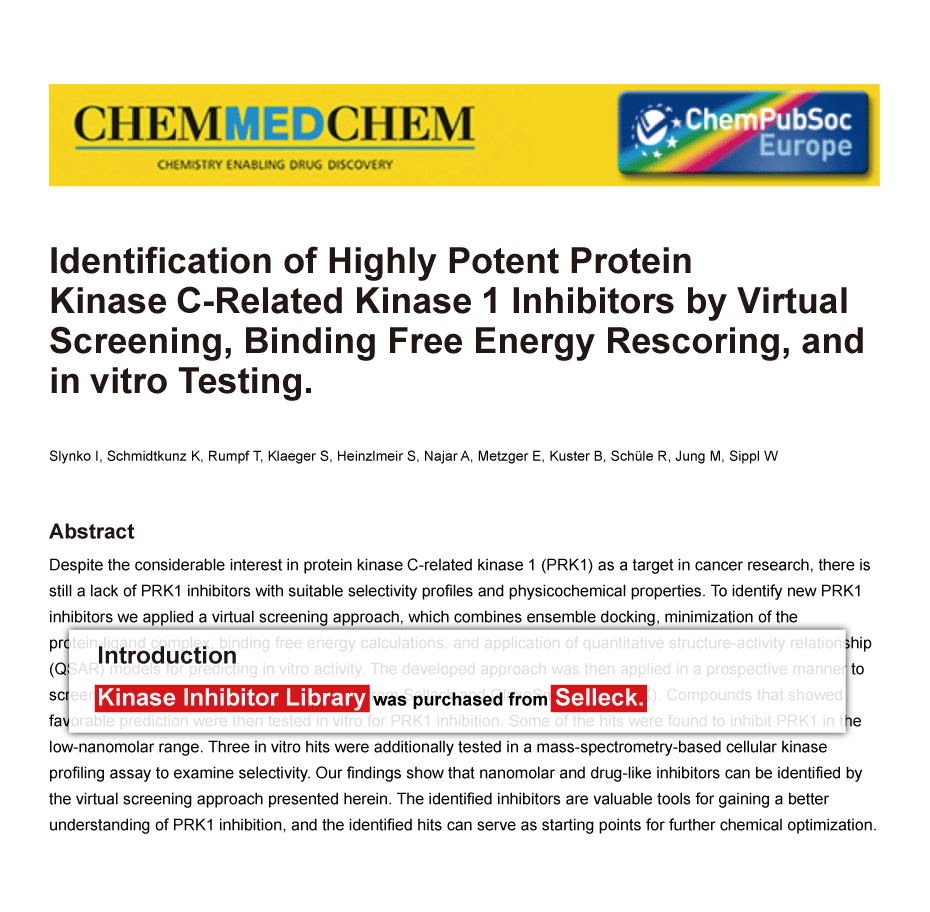 Trametinib was purchased from Selleck Chemicals