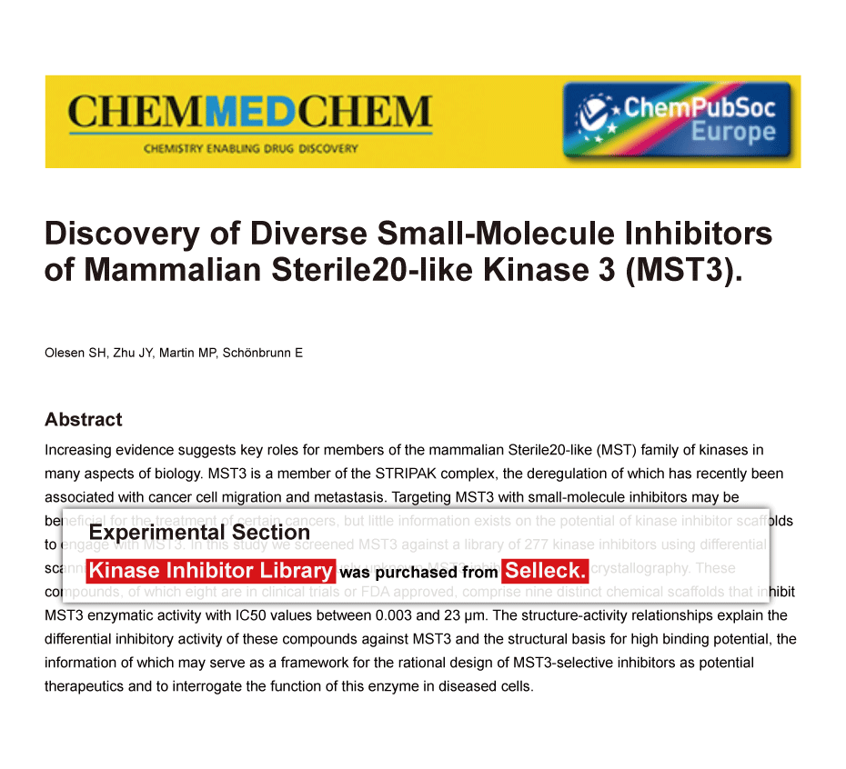 Trametinib was purchased from Selleck Chemicals