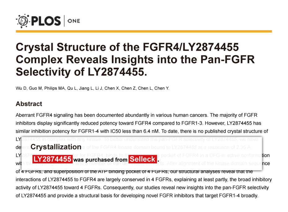 Trametinib was purchased from Selleck Chemicals