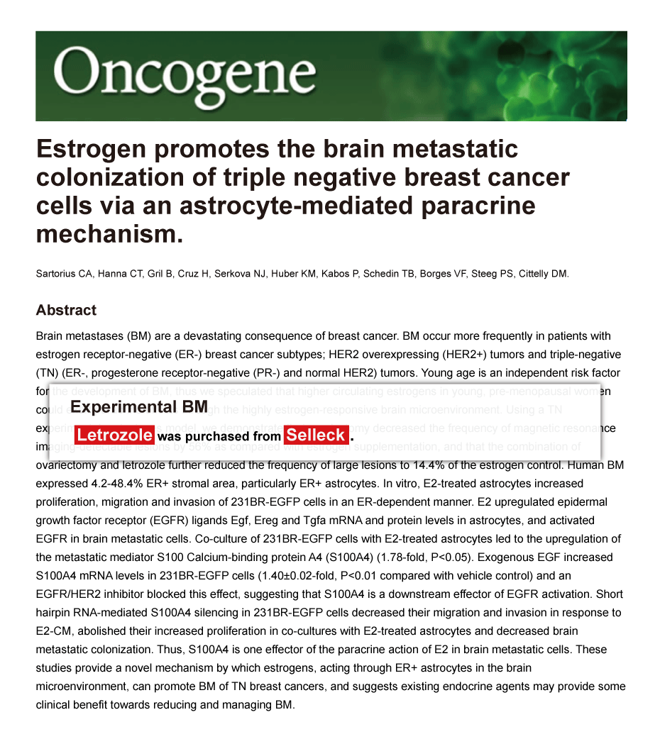 Trametinib was purchased from Selleck Chemicals
