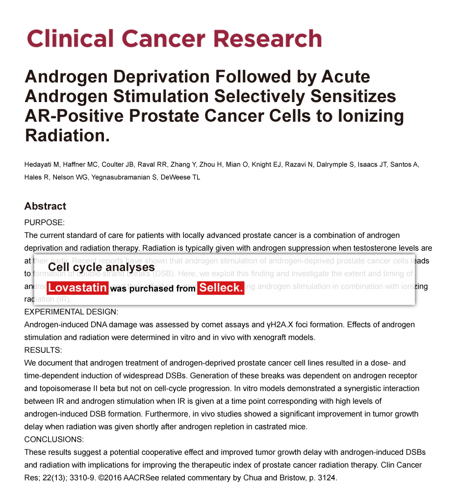 Trametinib was purchased from Selleck Chemicals