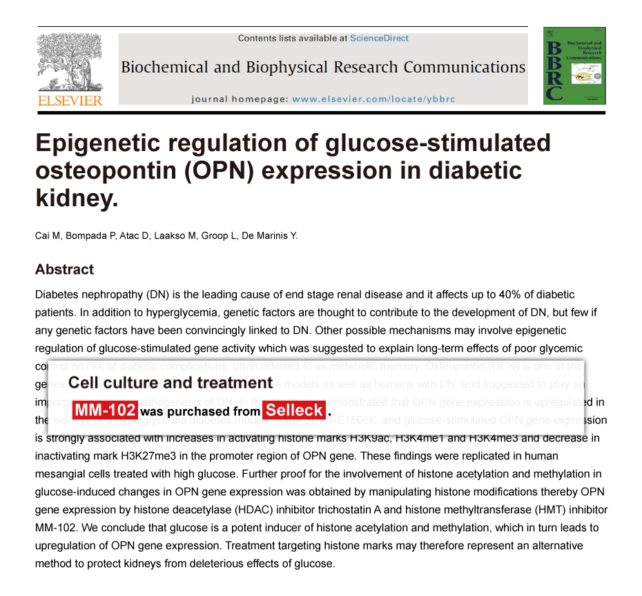 Trametinib was purchased from Selleck Chemicals